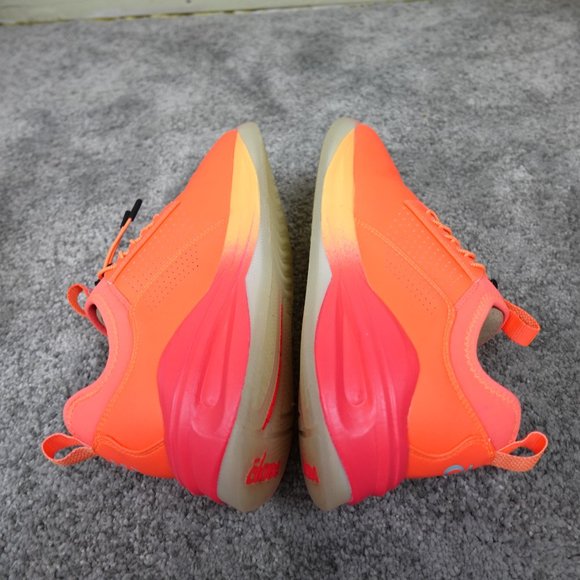 Clove Classic Shoes Womens Sneakers Work Neon Orange Nursing Running Walking - Picture 11 of 13